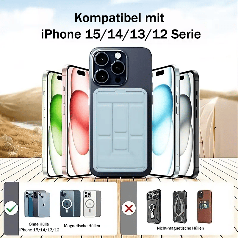 🎁Letzter Tag 49 % RABATT🔥 Tragbare kabellose magnetische Powerbank