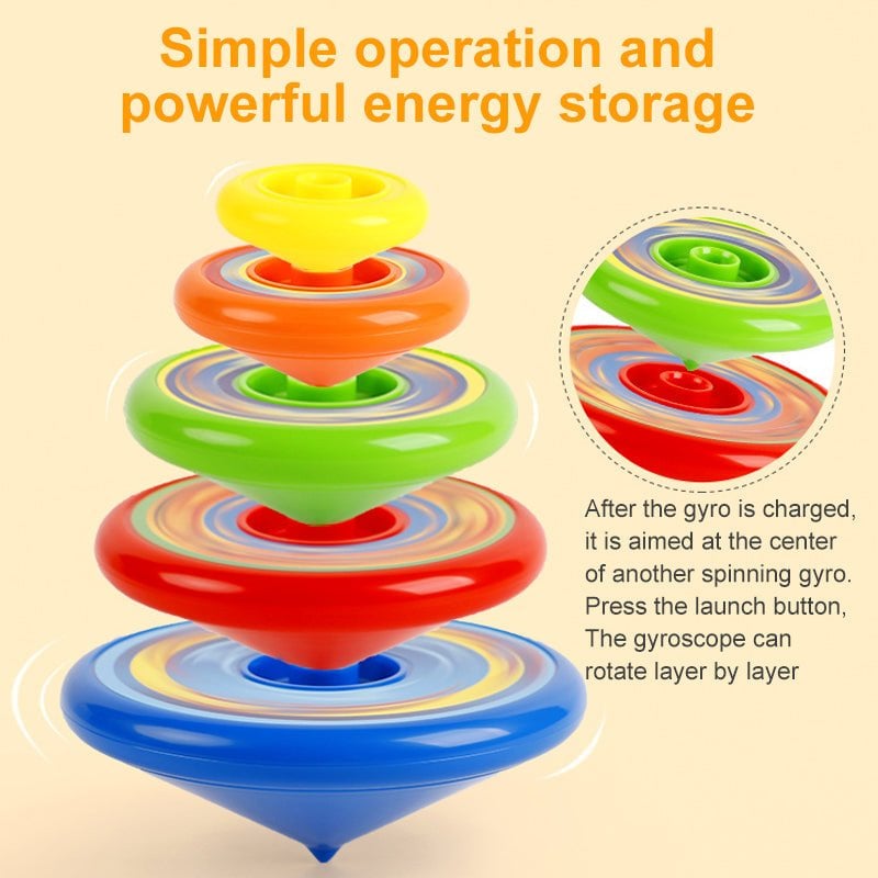 (🌲EARLY CHRISTMAS SALE - 50% OFF) Spinning Top Toys, Buy 2 Free Shipping