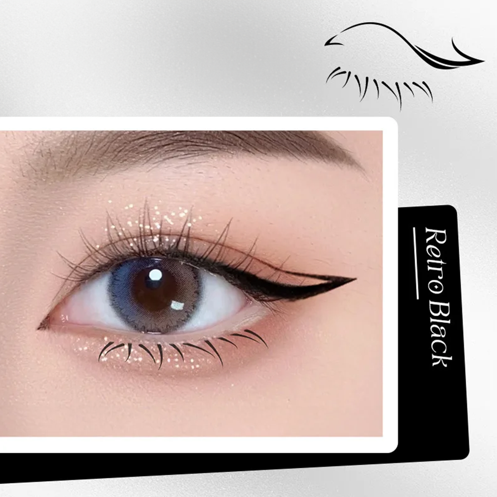 🌲Early Christmas Sale 50% Off🌲🔥2-in-1 Eyeliner & Lower Eyelash Stamp Set