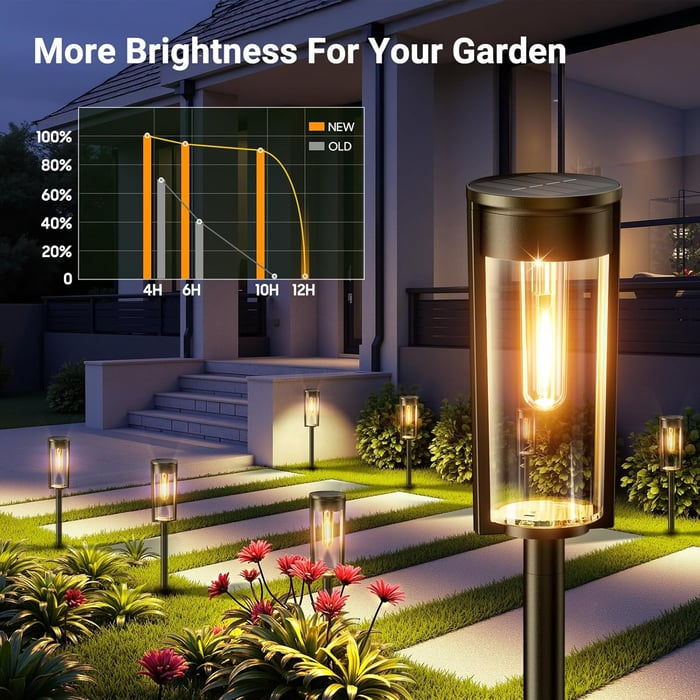 🔥Last Day Promotion 50% OFF💥Solar Pathway Lights