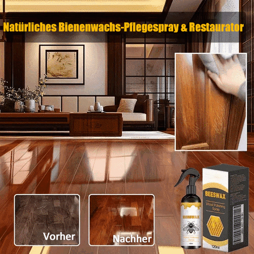 🔥Letzter Tag 49% RABATT🔥Natürlicher Bienenwachs-Pflegespray & Restaurator