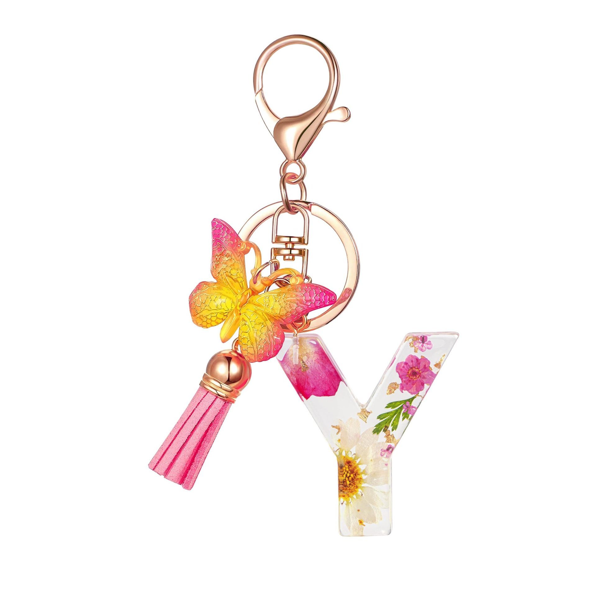 💥Special Offer - 🌼Initial Letter Keychains🦋