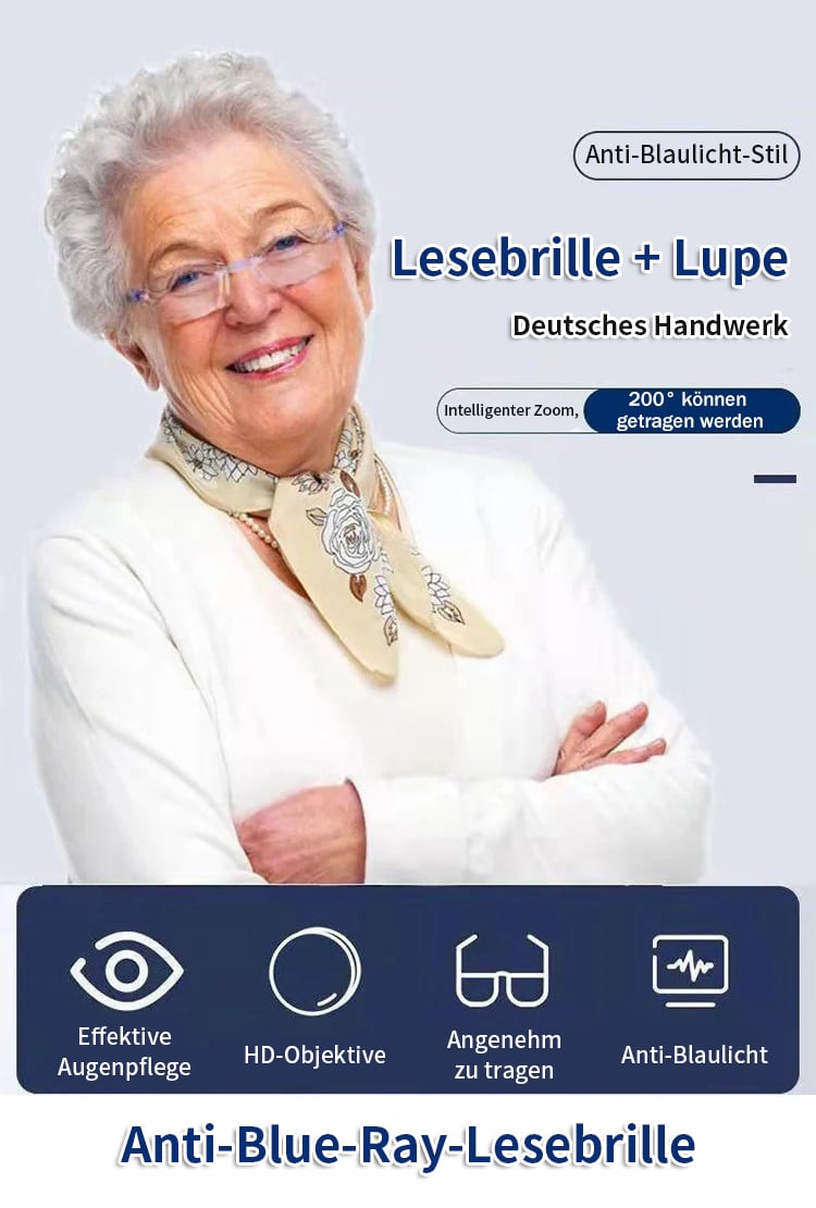 🏆LETZTER VERKAUFSTAG 49% RABATT🔥Lesebrille mit automatischem Zoom