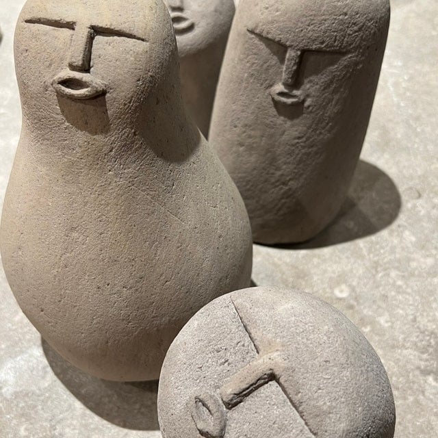 🔥2024 Summer Hot Sale 50% OFF -Funny Handmade Stone Face Figurine