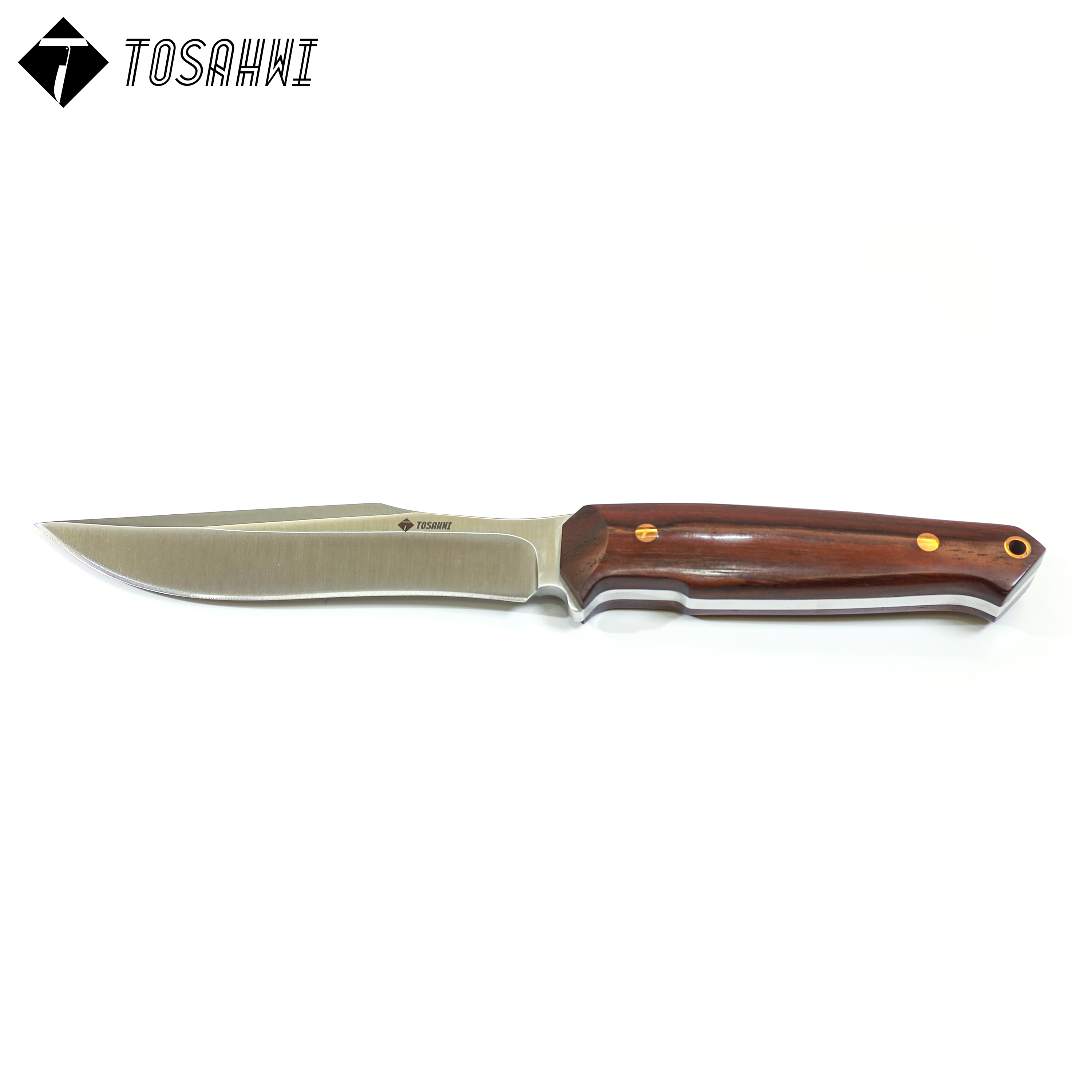 TOSAHWI HANDAME Martensite Cocobolo Fixed Blades-69527