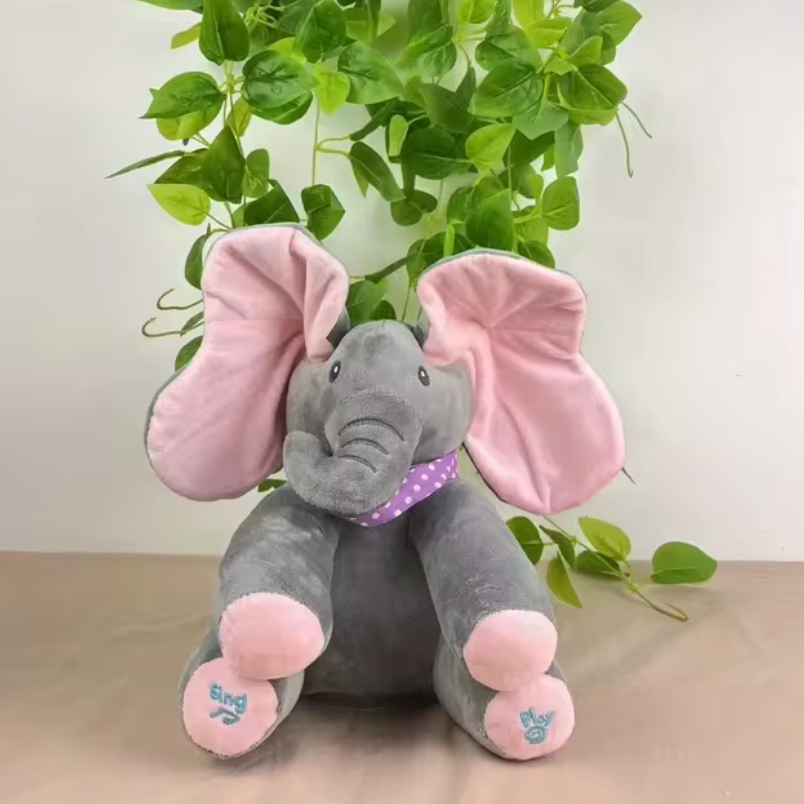 🔥Last Day Promotion 70% OFF🔥Peek A Boo Talking Elephant⚡️Buy 2 Free Shipping