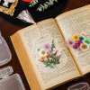💥LAST DAY SALE 50% OFF💥Transparent Dried Flower Bookmarks⚡BUY 2 GET 1 FREE