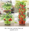 (🔥Last Day Promotion - 50%OFF)❀Stand Stacking Planting Pot, BUY 2 FREE SHIPPING