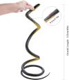 💥 Carnival promotion! 🔥Large realistic rubber snake（Snake + clip + 100M wire）