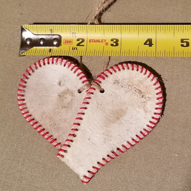 ❤️⚾Personalized USED Tournament Baseballs Heart