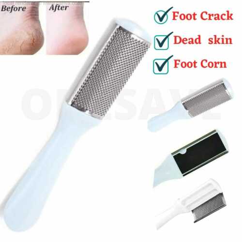 (🔥Last Day Promotion- SAVE 48% OFF)Double Sided Pedicure Scrubber--buy 3 get 2 free NOW（5pcs）