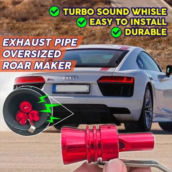 (🔥Clearance Sale - 63% OFF) New Multi-Purpose Car Turbo Whistle, Buy 2 Get 2 Free (4 Pcs)