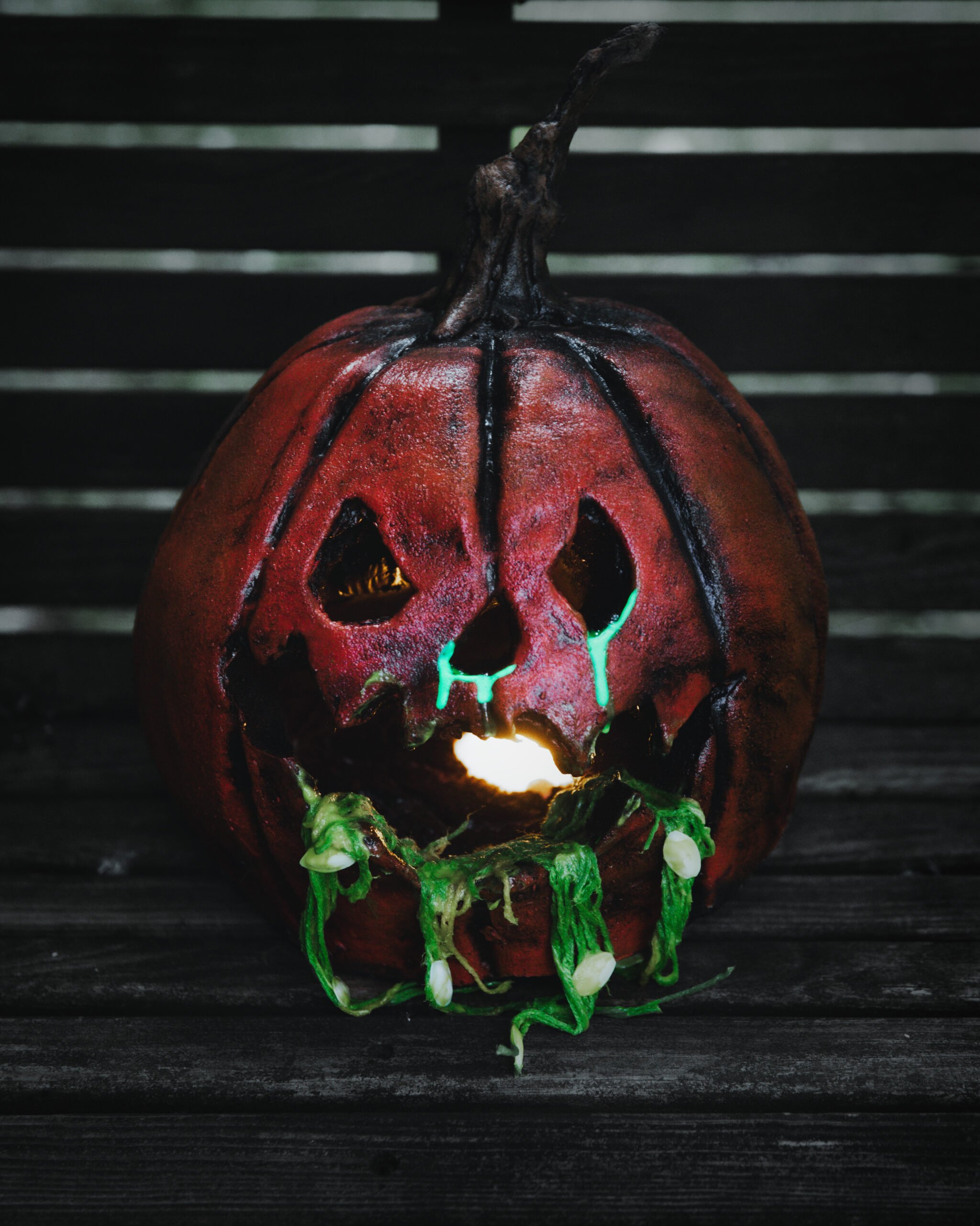 🎁TikTok Last Day Sale - 70% OFF🎃Bloody Accented Pumpkin Decor