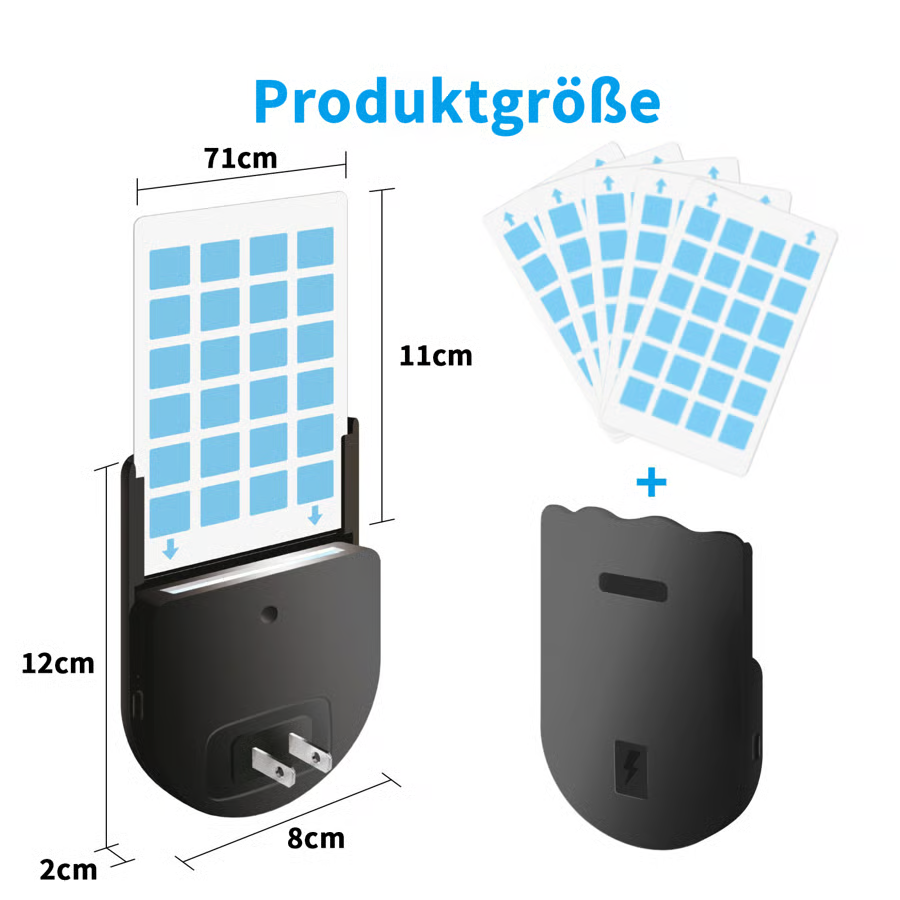 🔥Heißer Verkauf - 34% Rabatt & Plug-in-Fliegeninsektenfalle