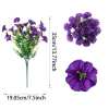 🌸 Spring Summer Home Decoration - 🌿 Fake Silk Colorful Morning Glory