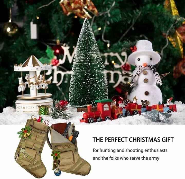 (🎅Early Xmas Offer 1000pcs 50% OFF) Tactical Christmas Stocking