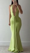 Ladies' Neck Hanging Slim Fit Sexy Party Dress