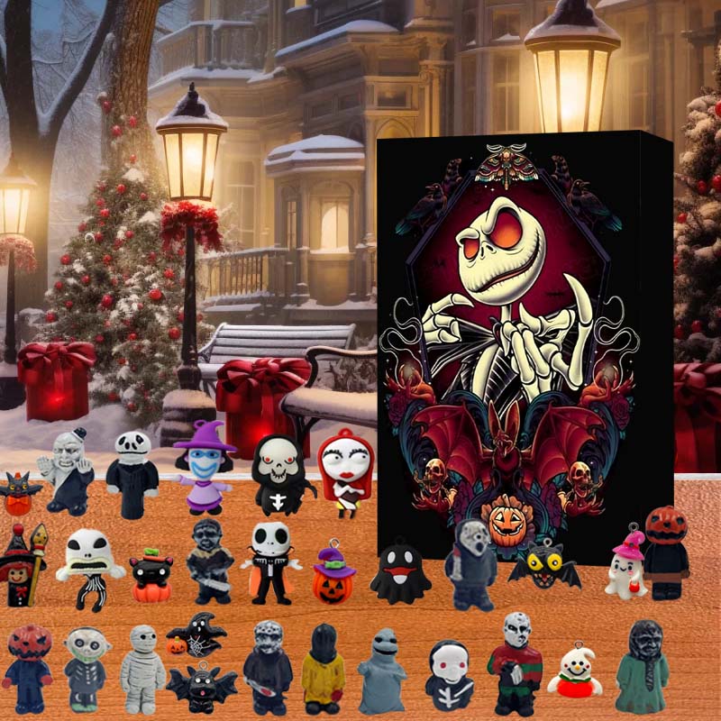 🔥Last Day Promotion 48% OFF-🎁-Halloween Horror Movie Characters Advent Calendar