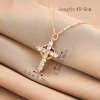 Crown Cross Necklace