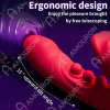 Rose Muncher Biting Mouth Wearable G Spot Vibrator