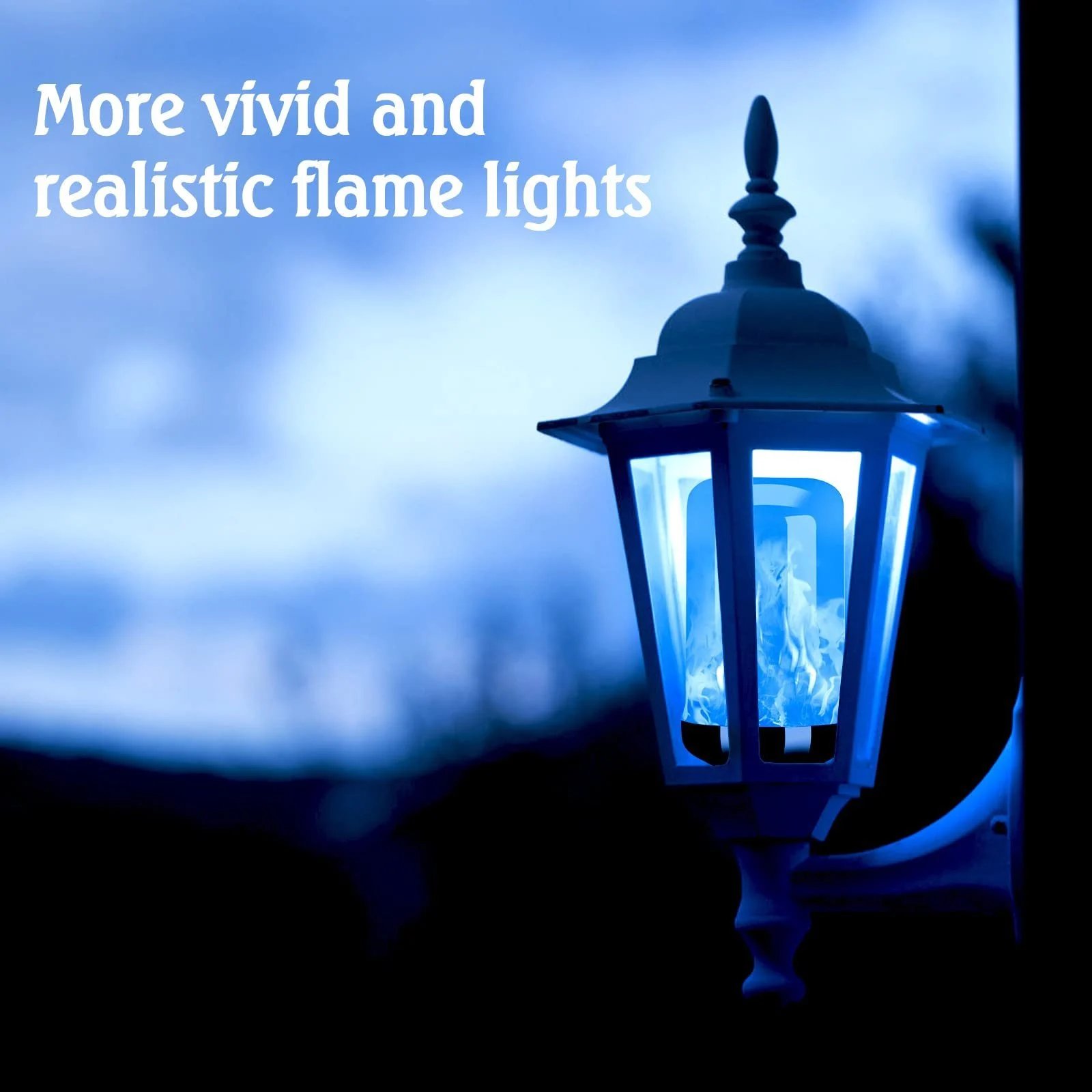 🔥LED Flame Light Bulb With Gravity Sensing Effect &
