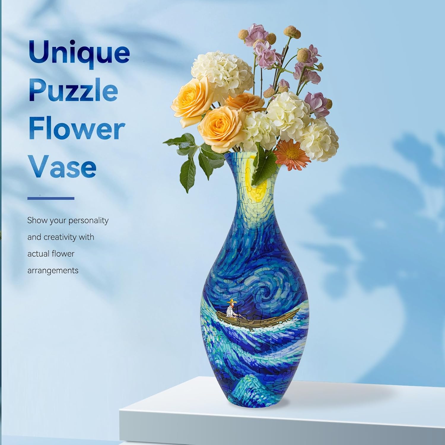 🔥Last Day Promotion 70% OFF🔥3D Puzzle Vase⚡Buy 2 Free Shipping