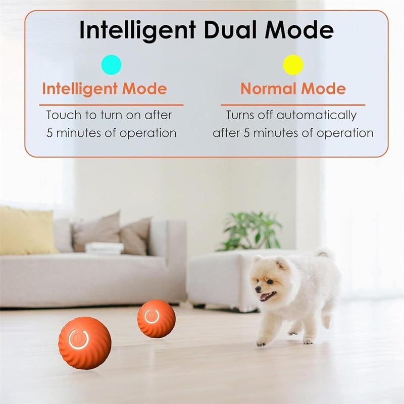 🔥New Year Promotion 48% OFF🐶😺Automatic Rolling Ball Pet Toy🎁Buy 2 Free Shipping