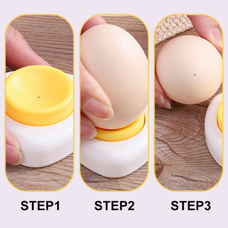 💥LAST DAY SALE 50% OFF💥Egg Piercer with Safety Lock⚡BUY 1 GET 1 FREE
