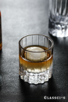Crystal Star Cut Edo Kiriko Whiskey Glass