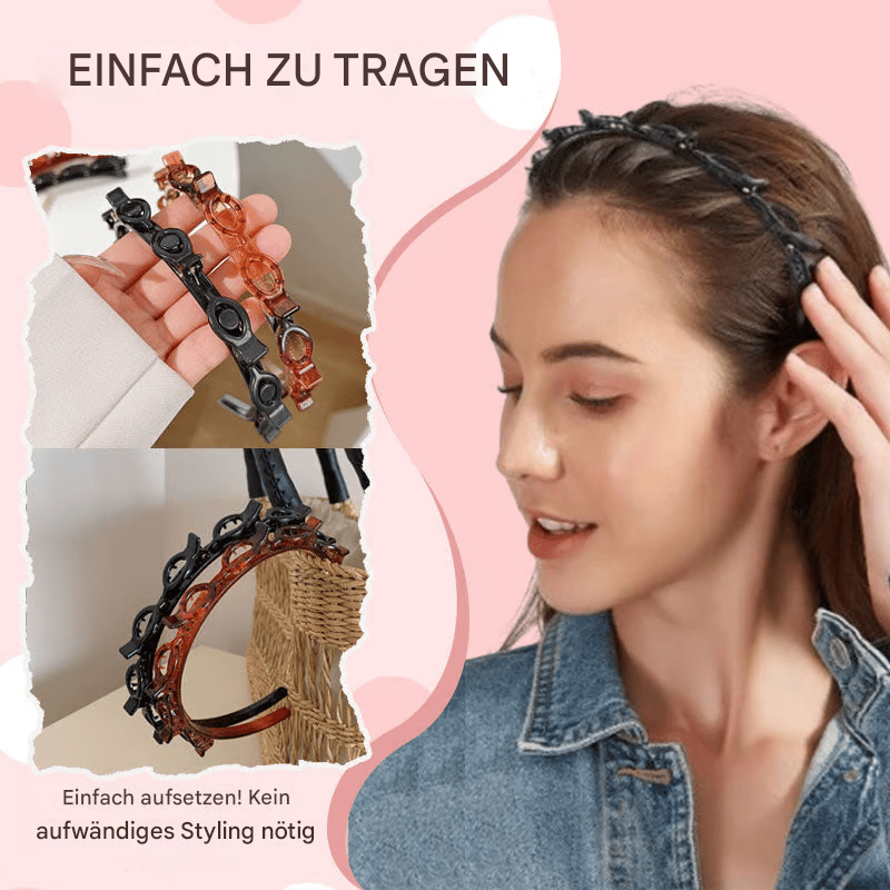 50% Rabatt 🎀 2Stück Doppelte Ponyfrisur Haarnadel