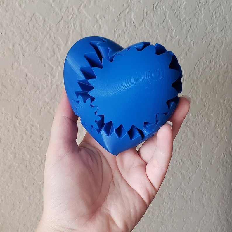 2024 HOT SALE🔥3D Printed Gear Heart