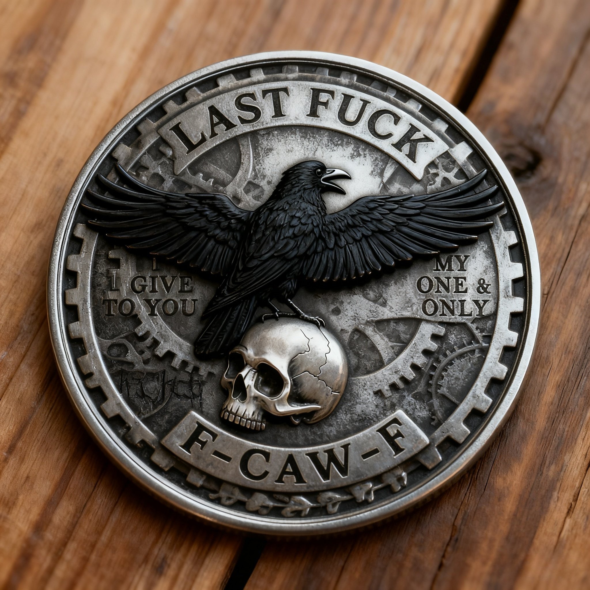 🔥Last Day 50% OFF🔥F-CAW-F Witchy Raven Coin