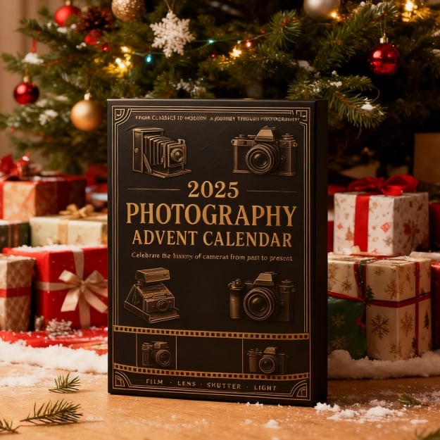 🔥Last Day 50% OFF -🎄2025 Photography Advent Calendar📸