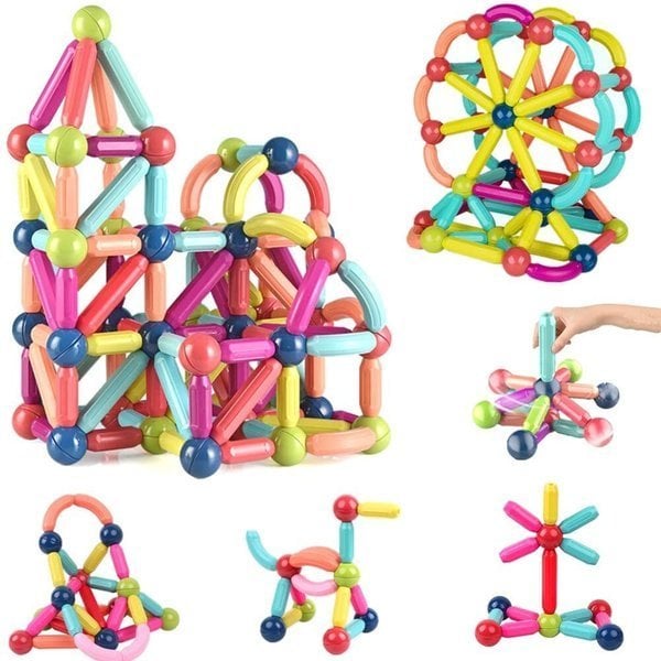 Last Day Special Sale 40% OFF - Educational Magnet Building Blocks