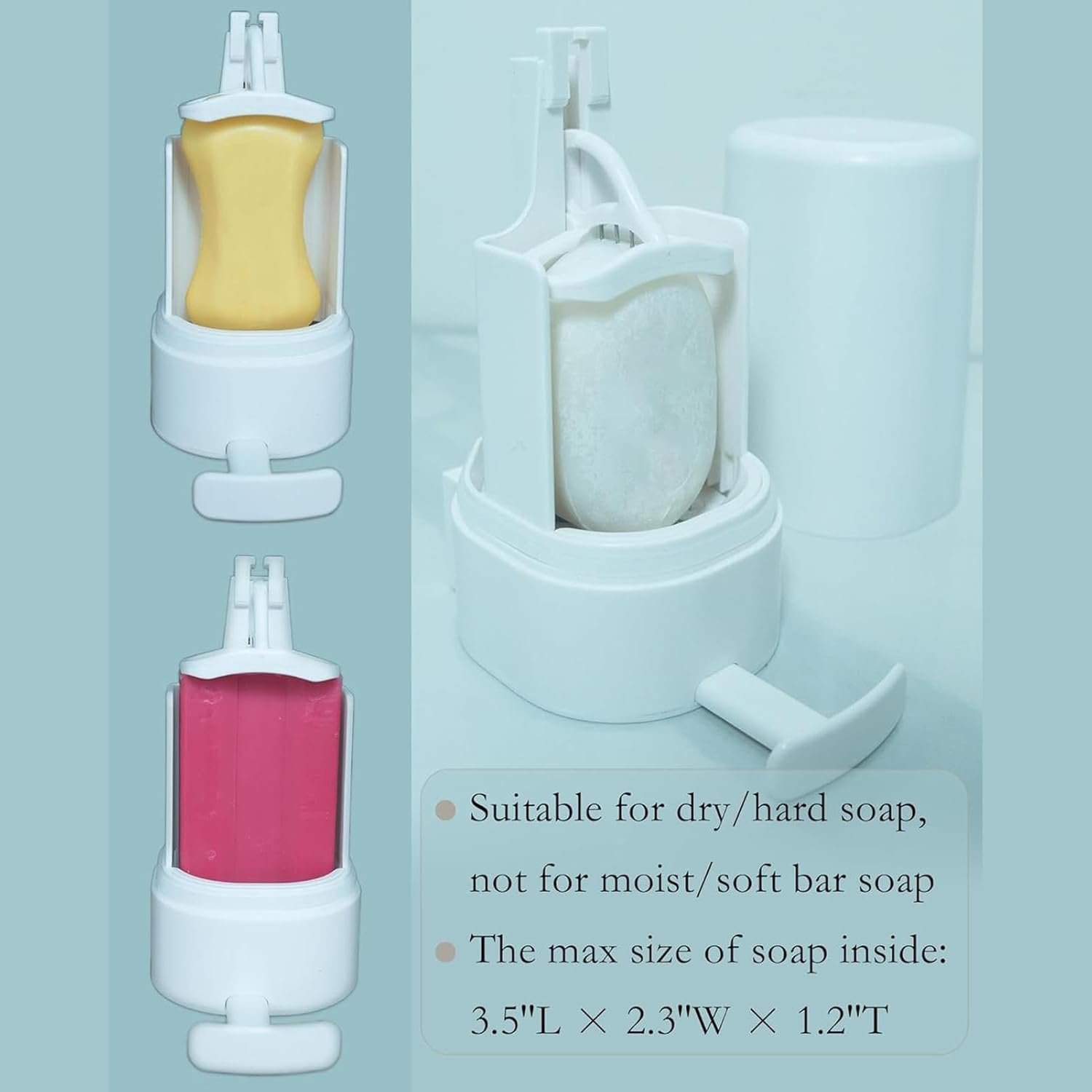 💥LAST DAY SALE 50% OFF💥Manual Soap Grinder⚡BUY 2 FREE SHIPPING