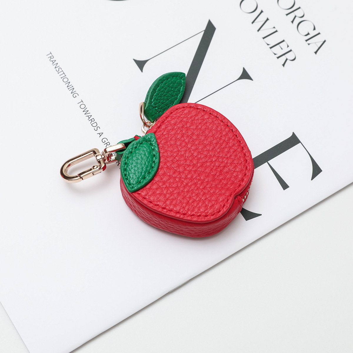 🍂TikTok Fall Sale — Last Day 70% OFF🎉Cute Fruit Coin Purse Bag Charm Airtag Accessories🍊