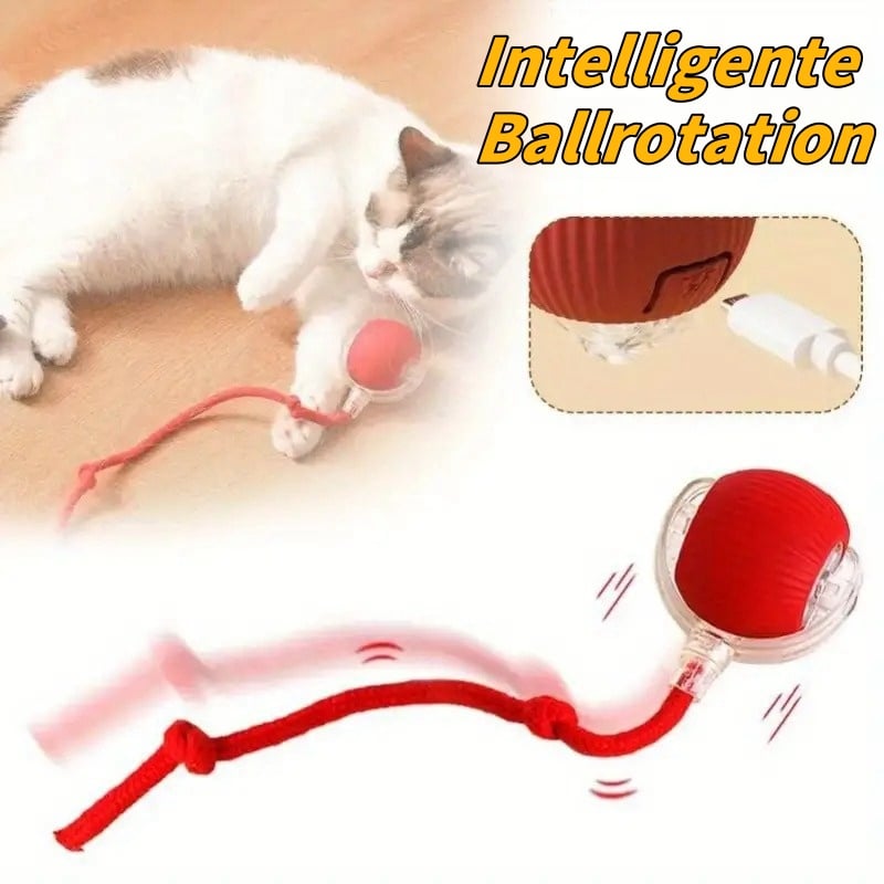 🐱🐶2024 Automatic LED Interactive Pet Toys Ball