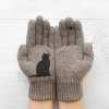 Idearock™Cat Fan Cotton Gloves