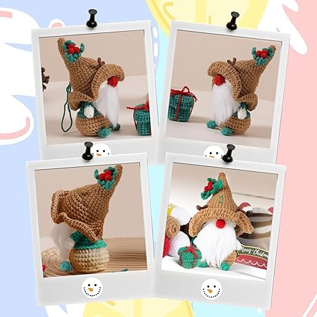 🎄🎅Christmas Presale - 49% OFF - Christmas DIY cute Crochet Kits decoration