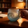 🎄Christmas Best Gifts🔥 Unique Handcrafted Sea Glass Ocean Wave Mug🎁Free Gifts
