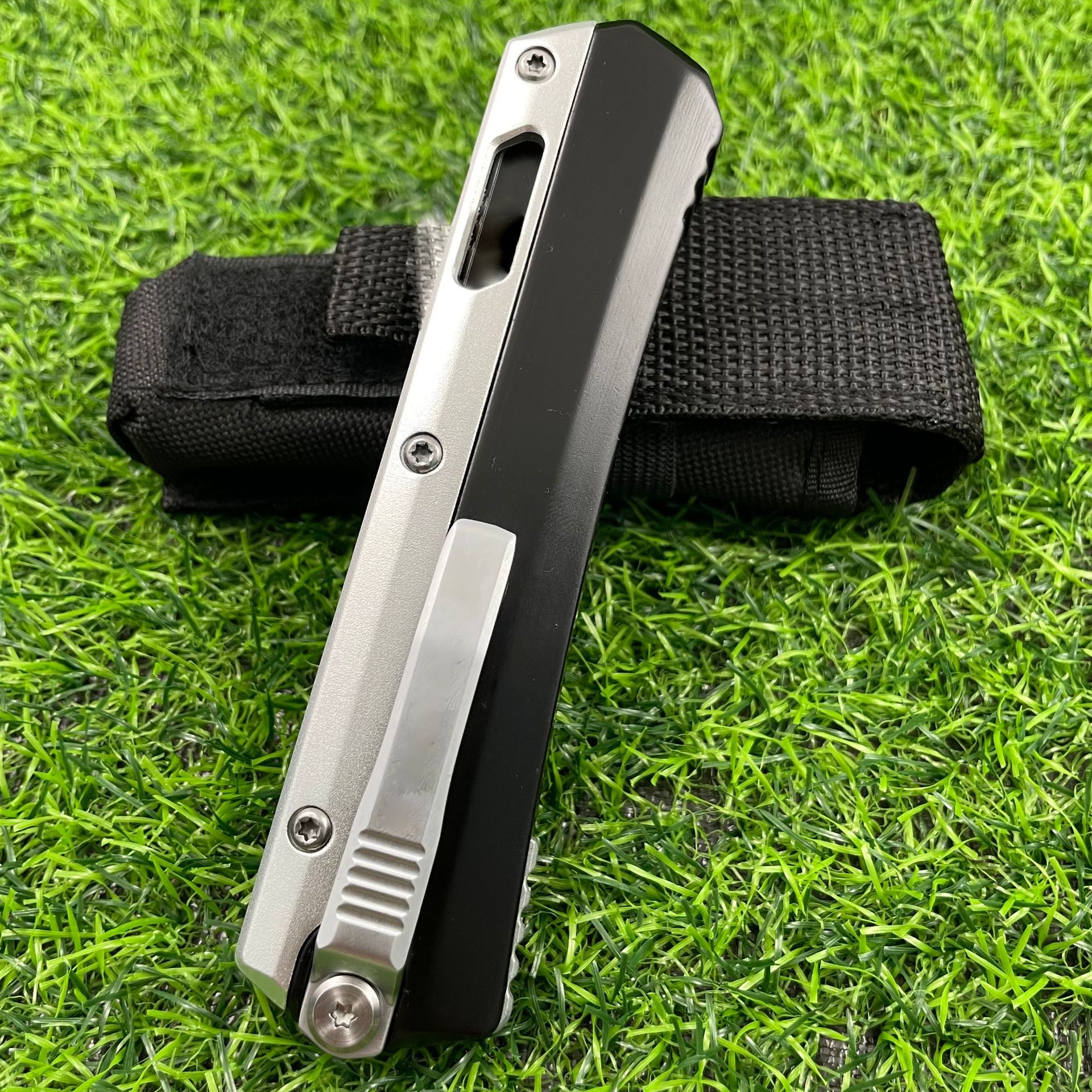 🎁TikTok Last Day Sale🔥Glykon OTF Automatic Kn.iFe Black Al + Ti (3.75
