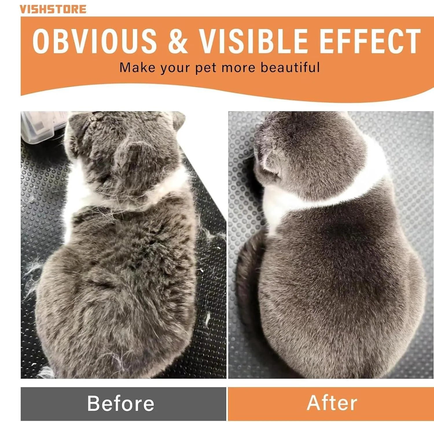 🔥Letzter Tag 49% Rabatt🐾3 in 1 Haustier Grooming Dampfbürste
