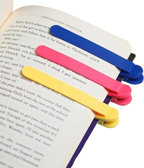 (🎄Christmas Hot Sale - 49% OFF) Silicone Automatic Bookmarks