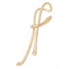 INS Style Simple And Innovative Design Knotted Earrings Fashion Trend Neutral Earrings