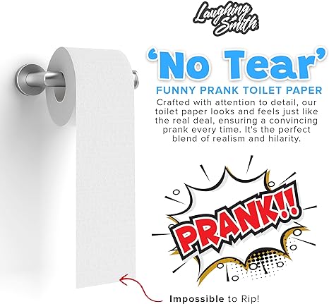 🤣🤣No Tear Prank Toilet Paper - 🎁Buy 2 FREE SHIPPING