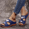 🎁LAST DAY 45% OFF🎁 Ortobloom Flower Embroidered Orthopedic Sandals