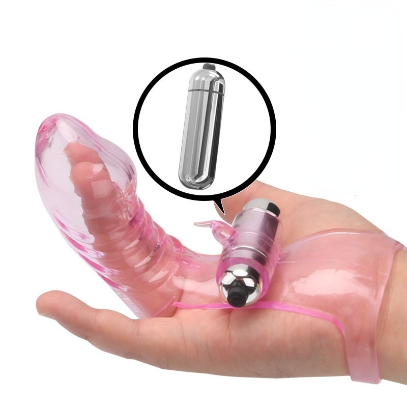 SHEMESIX - Ladies Finger Vibrator G-spot Massage Masturbator Adult Sex Toy