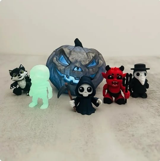 🔥Last Day 49% OFF-3D Printed Halloween Horror Miniatures🎃