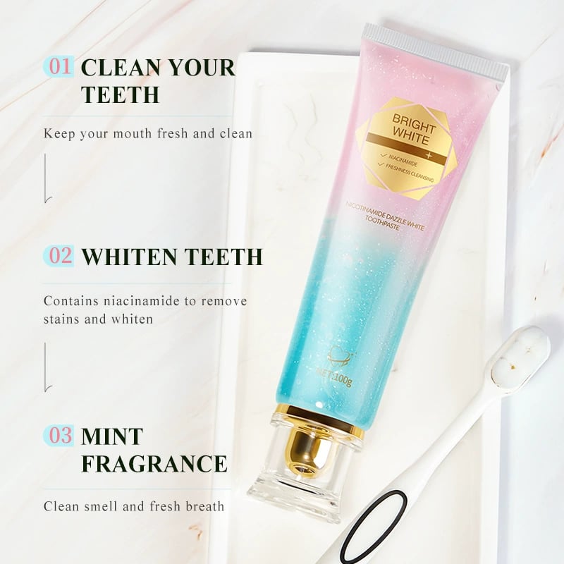 🦷Niacinamide Whitening Toothpaste - For Healthier, Whiter Teeth!✨