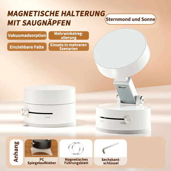 🔥Faltbarer tragbarer Vakuum-Magnet-Handy-Halter